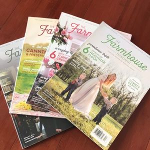 Bundle of 4 The Farmhouse Movement Magazine